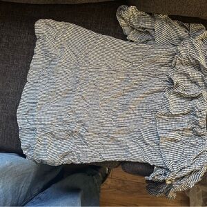 American Eagle Outfitters Black and White Mini Dress